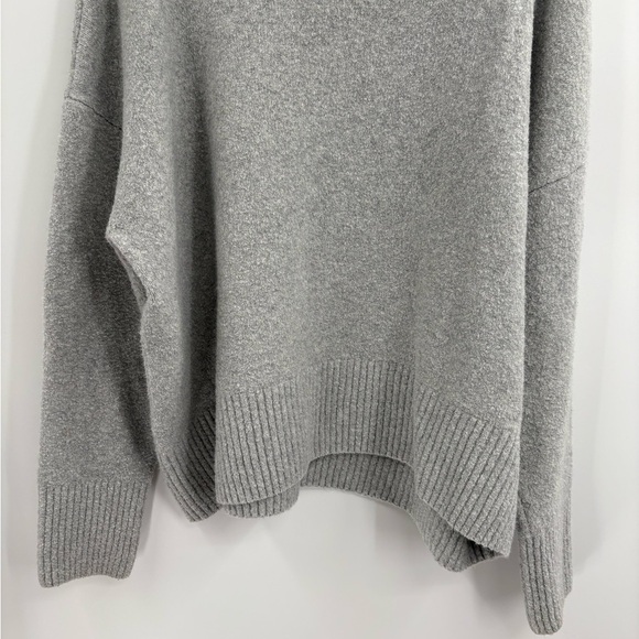 And Other Stories Turtle Neck Pullover Acrylic Grey Winter Sweater Size Large - Picture 3 of 15